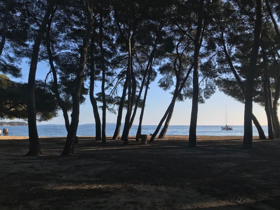 Appartement Plage Piscine Et Tennis Inclus La Londe-les-Maures ภายนอก รูปภาพ